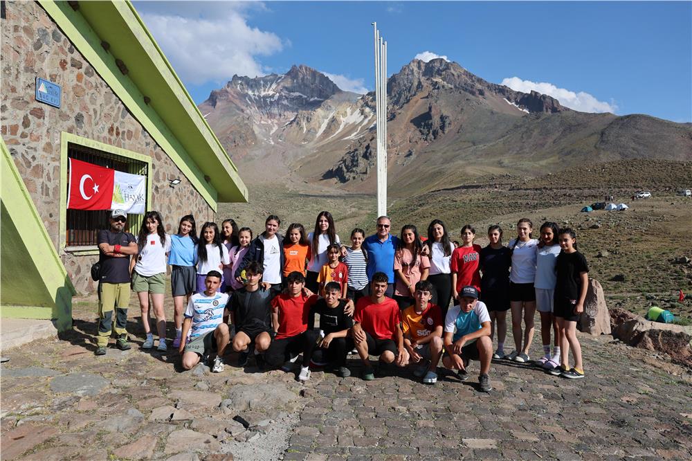 HADAK sporcuları Erciyes