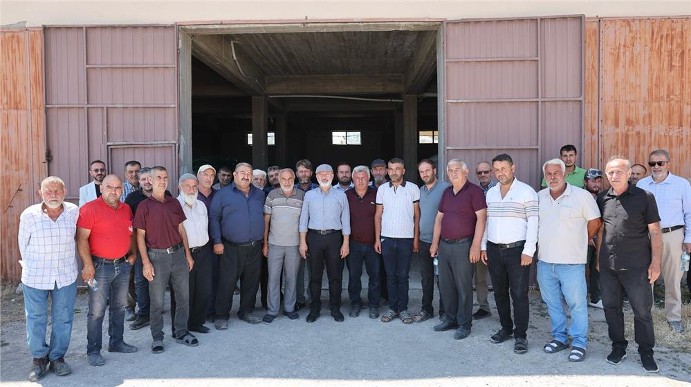 Kocasinan Belediyesi "çiftçiye" süt tankı hibe etti