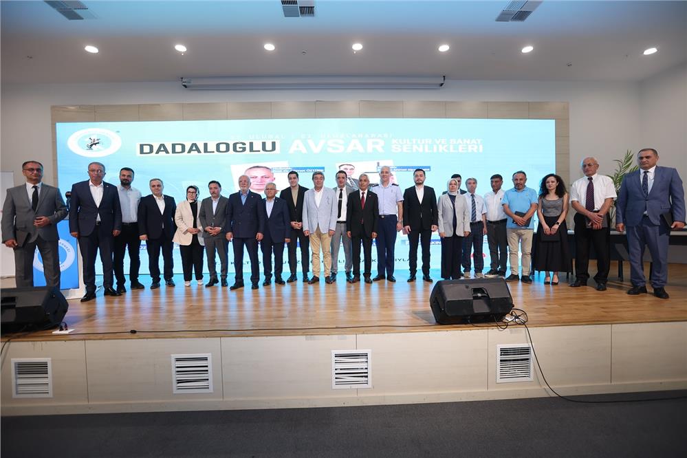Büyükkılıç, Dadaloğlu Avşar Kültür ve Sanat Şenlikleri paneline katıldı