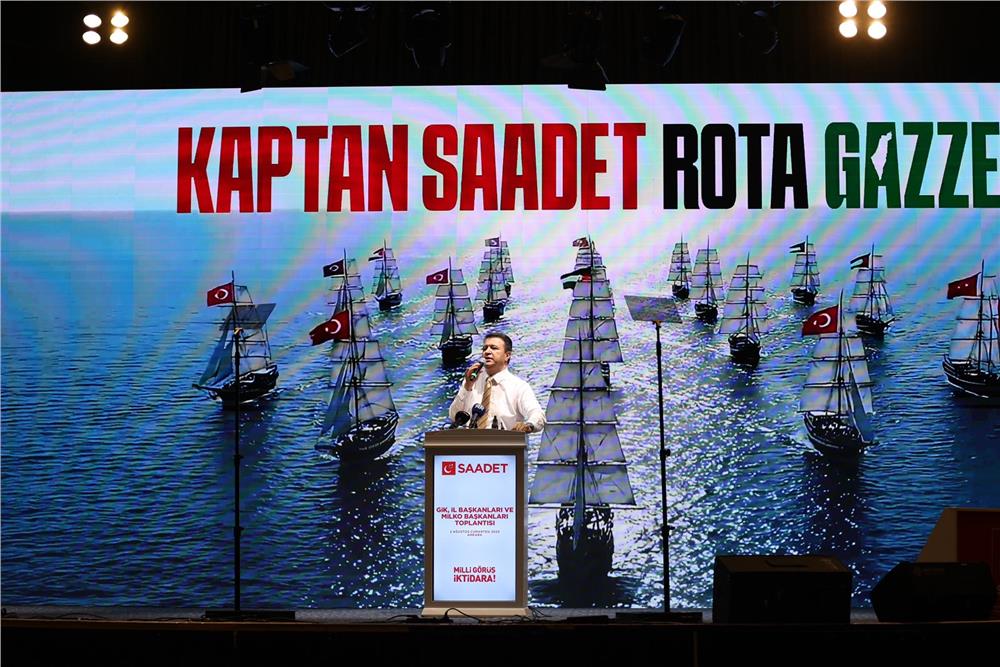 Saadet Partisi Gazze'ye gemi gönderiyor! Saadet Partisi Gazze'ye gemi gönderiyor!