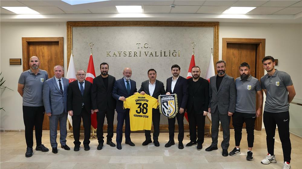 Kocasinan Şimşekspor şehir protokülünü ziyaret etti