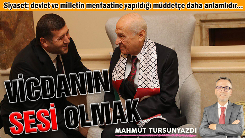 Toplum yararına siyaset üretmek...