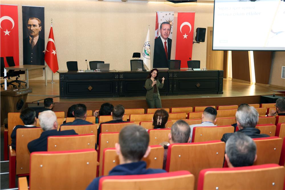 Talas Belediye personeli sigarayı bırakacak