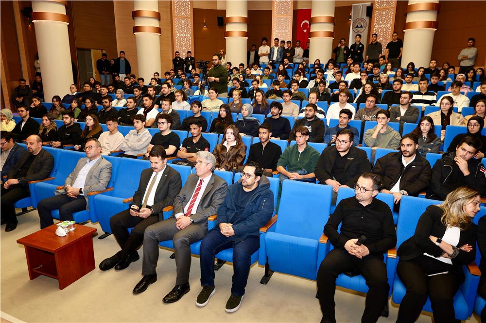 Vekil Cıngı, ERÜ öğrenci proje takımları ile bir araya geldi