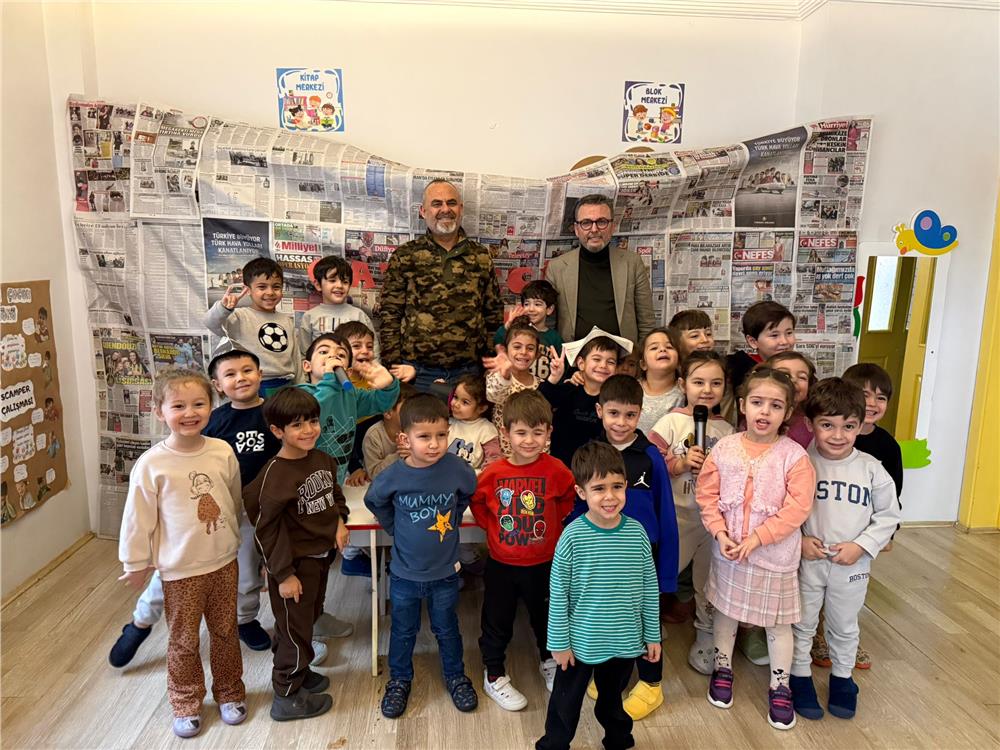 Geleceğin büyükleri, gazetecileri misafir etti