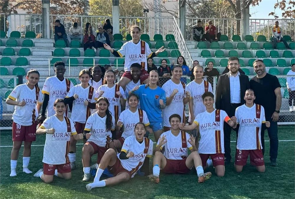 Kayseri Kadın FK’nın ligde bileği bükülmüyor