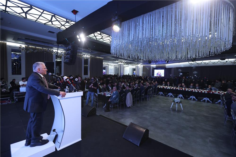 Başkan Büyükkılıç'tan sanayicilere güçlü mesaj