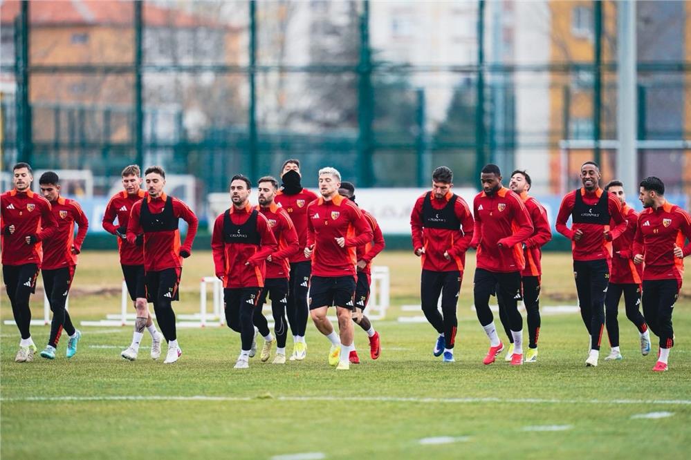 Kayserispor’da Kocaelispor maçı hazırlıkları sürüyor