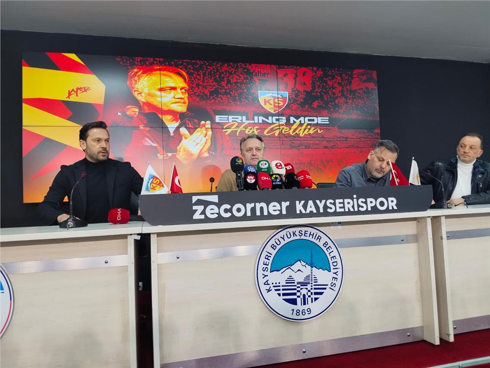 Kayserispor'un yeni teknik direktörü Moe: Hedeflerimize ulaşacağımızı düşünüyorum