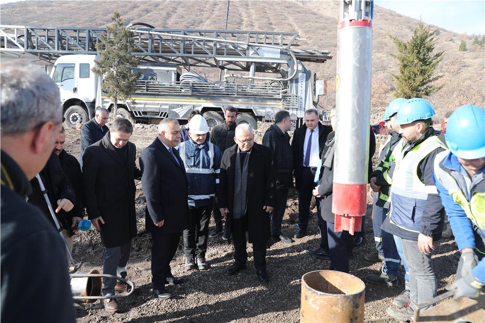 Kayseri'de bir yılda 53 adet içme suyu sondaj kuyusu açıldı