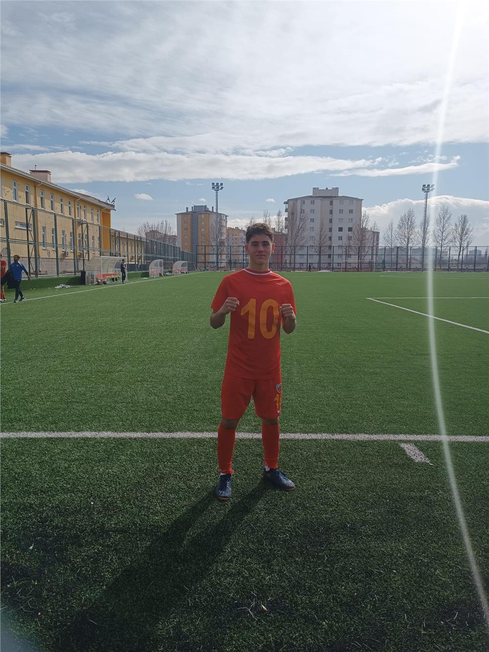 Kayserispor U-16’nın kaptanı Alper Demirayak’tan gol serisi