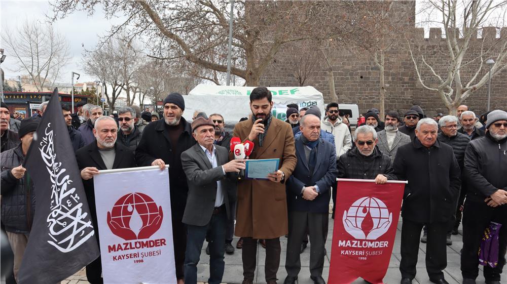 MAZLUMDER, ABD ve İsrail'i kınadı