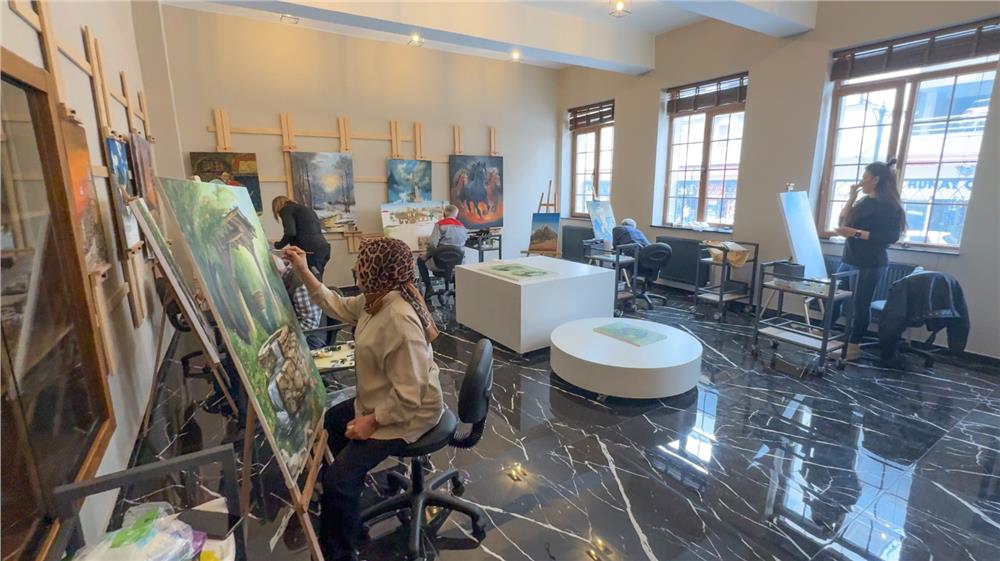 Sanat Melikgazi’de atölyeler başladı