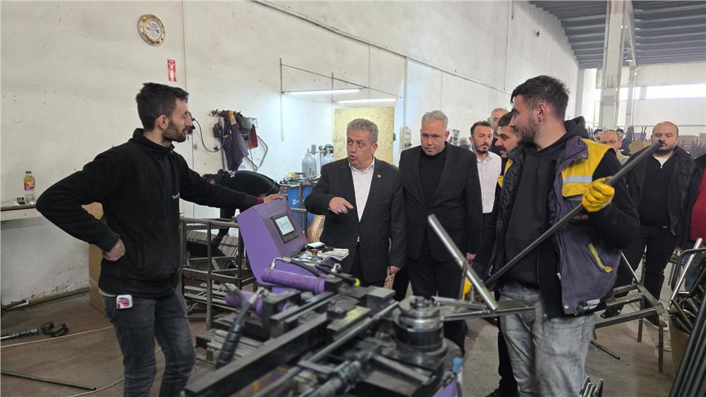 AK Partili Özsoy'dan sanayicilere ziyaret