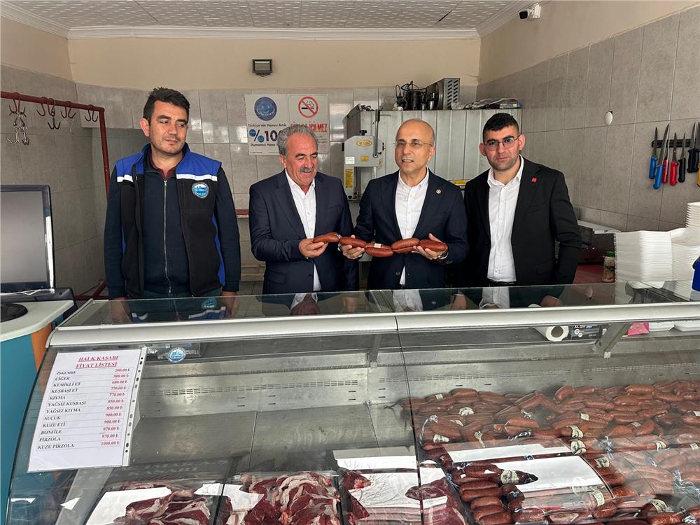 CHP'li Genç: Halk Kasabı ile vatandaş ucuza et alıyor