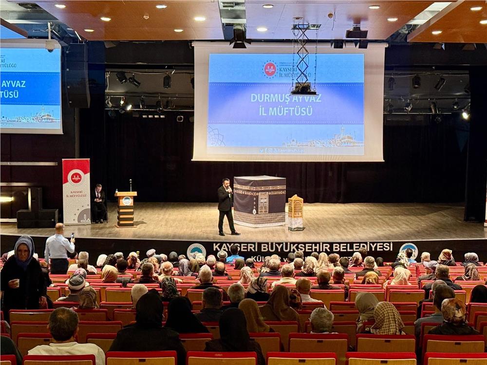 Kayseri’de hacı adaylarına seminer
