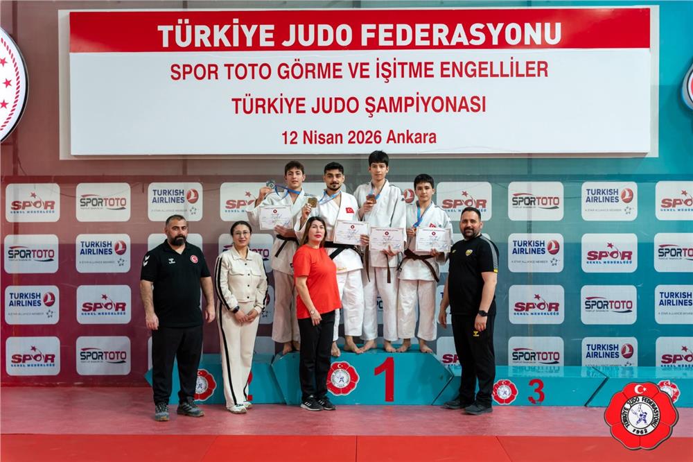 Kayserili judocu Türkiye ikincisi oldu