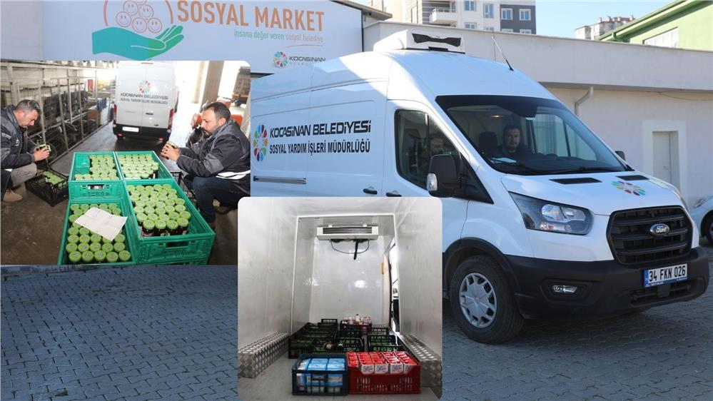 Kocasinan Belediyesi'nde gıdalar bozulmuyor!