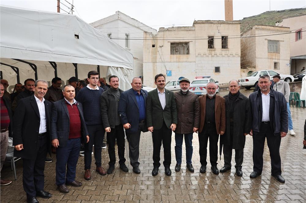 Başkan ve Kaymakam şükür duasına katıldı