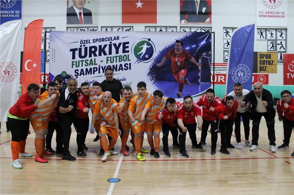 Kocasinan Belediyespor Down Futbol Takımı Türkiye Şampiyonu oldu