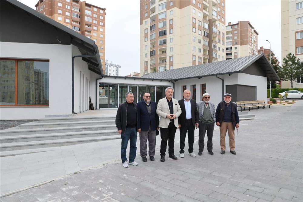 Melikgazi'nin İldem'deki sosyal tesisi herkesi bir araya getirecek