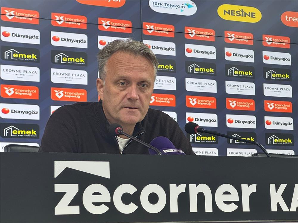 Moe: Kayserispor için son iki maç gerçek bir dram olacak!
