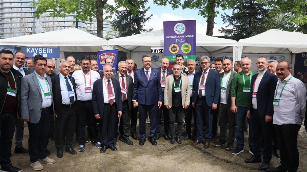 TOBB 82. Mali Genel Kurulunda Kayseri rüzgârı esti