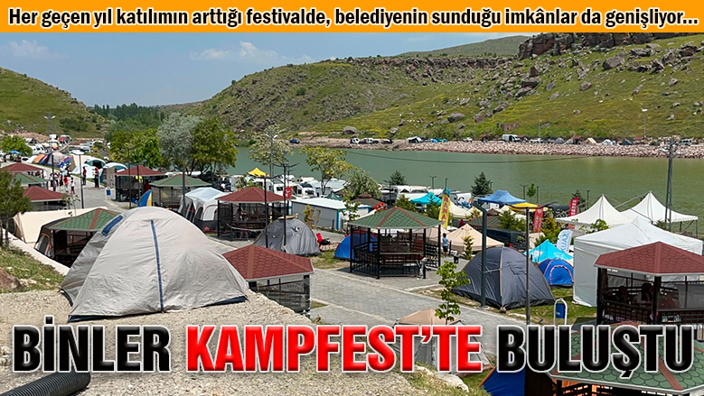 Binlerce insan İncesu Kampfest