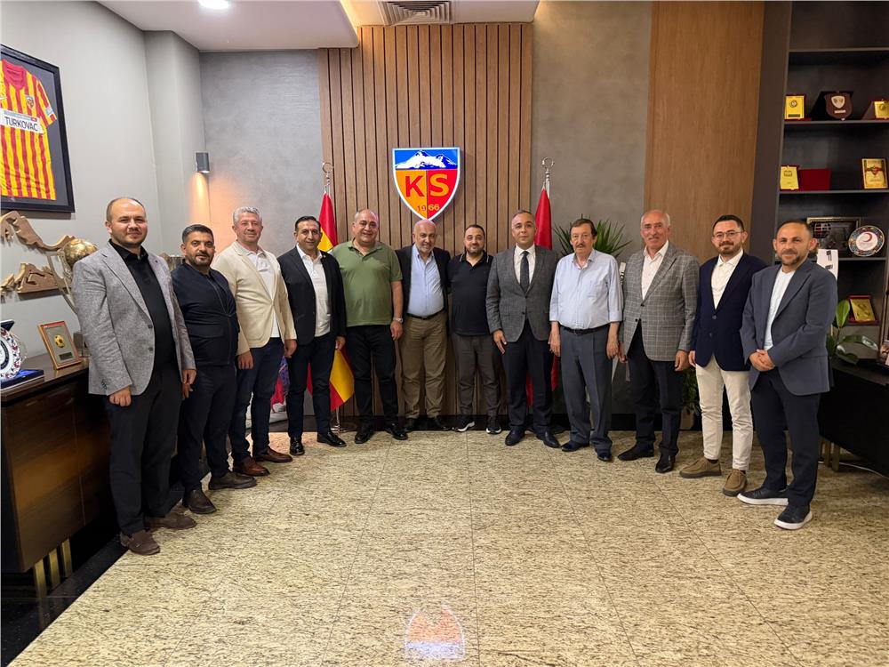 Kayserispor yönetimi ilk toplantısını yaptı