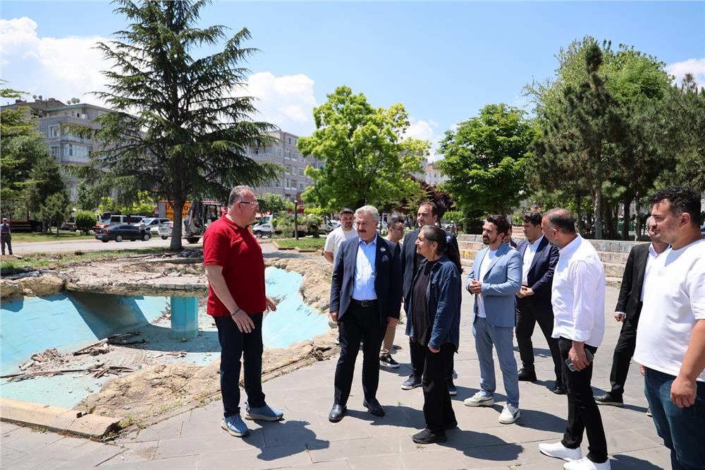 Melikgazi Belediyesi, Fatih Parkı'nı yeniliyor