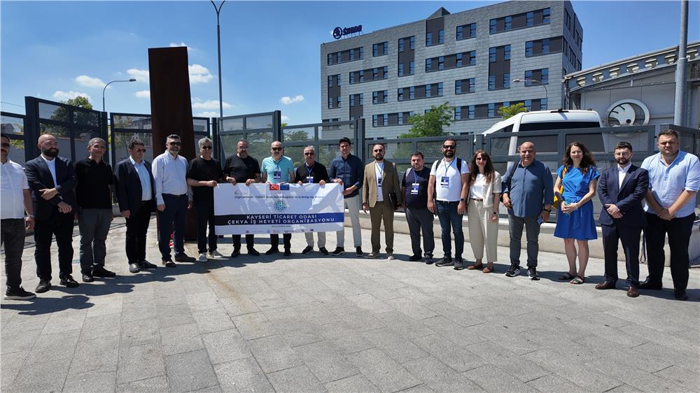 Ticaret Odası; Pragda, Kayseri rüzgârı estirdi