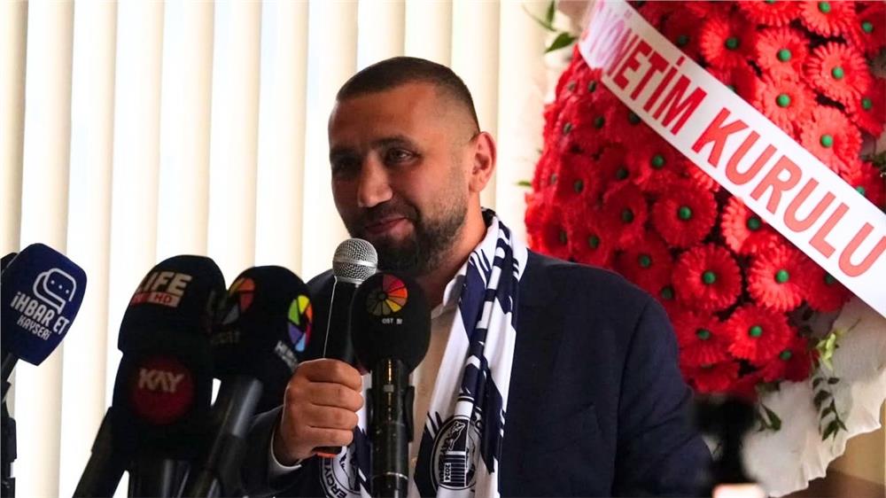 Erciyes 38 FK'nın yeni başkanı Latif Ersoy oldu