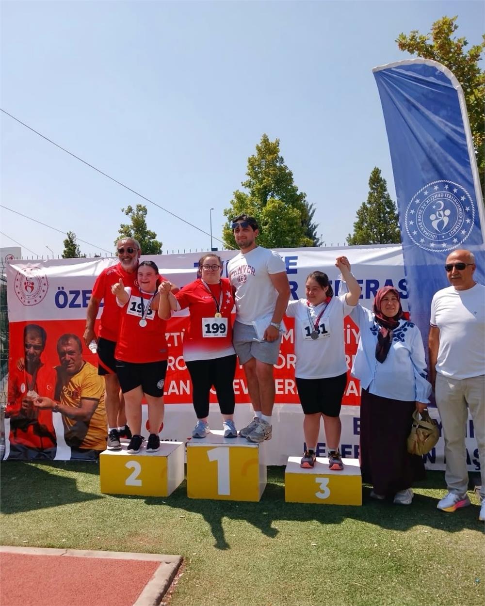 Kocasinanlı özel sporcular Türkiye Şampiyonası'nda gururlandırdı