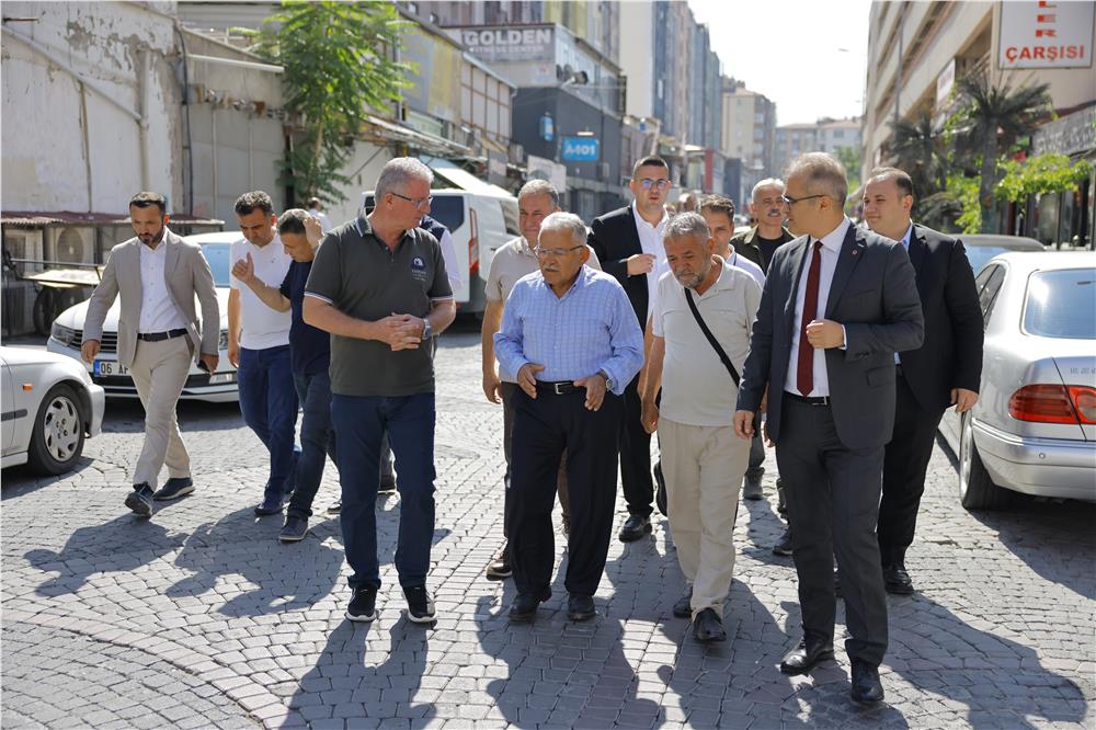 Başkan Büyükkılıç, Bedesten Katlı Otoparkı