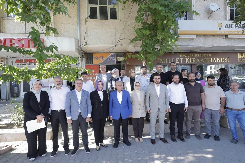 Büyükkılıç ve AK Parti heyetinden Hacılar'da gönül buluşmaları