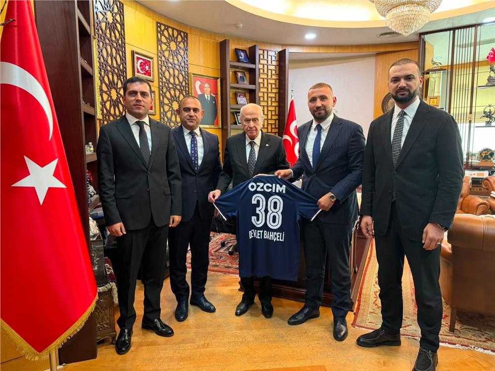 Erciyes 38 FK Başkanı Ersoy’dan, MHP Genel Başkanı Bahçeli’ye ziyaret