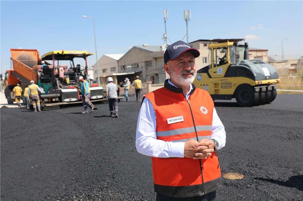 Kocasinan'dan sanayi sitelerine nefes aldıracak yol hamlesi