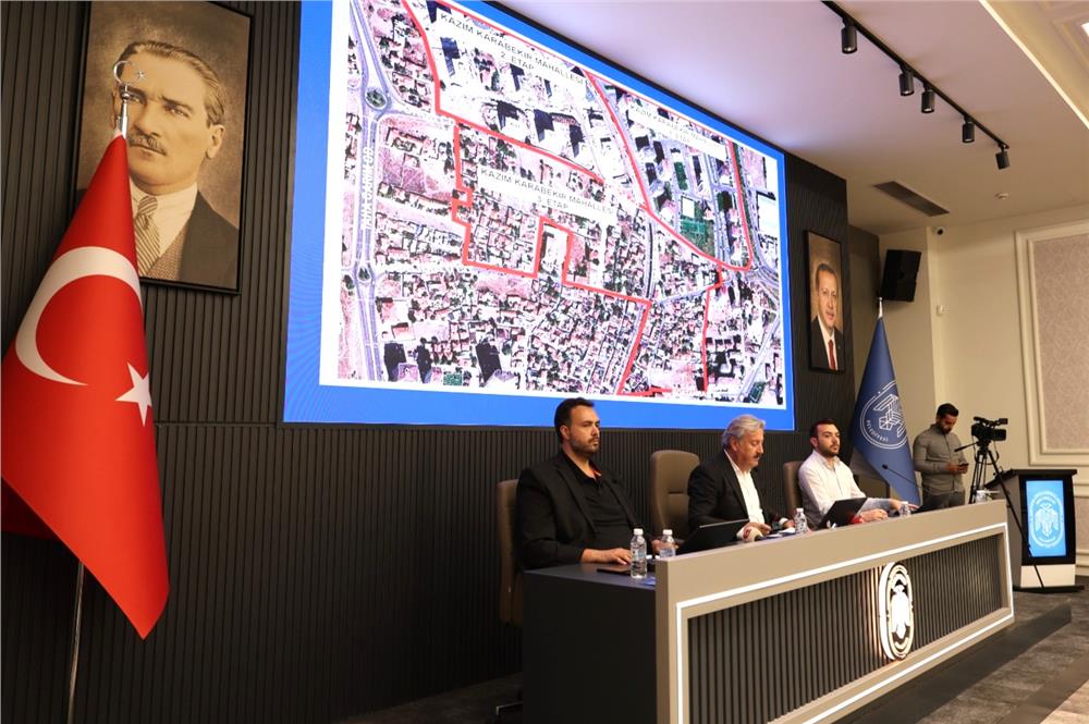 Melikgazi Belediyesi'nden 30 blokluk dev adım