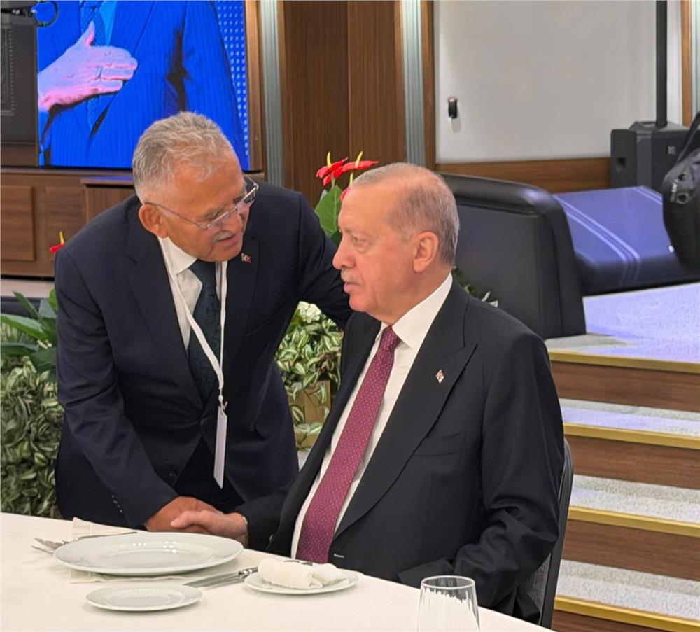 Büyükkılıç, Cumhurbaşkanı Erdoğan ile Kayseri