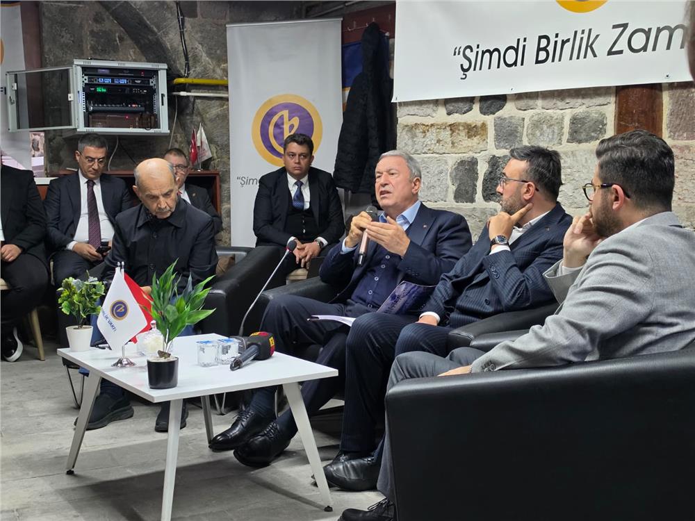 Birlik Söyleşilerinin ilk konukları Hulusi Akar ve Bekir Yıldız oldu