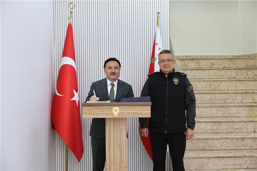 Vali Çiçek’ten İl Emniyet Müdürü Ergen’e "Hayırlı olsun" ziyareti