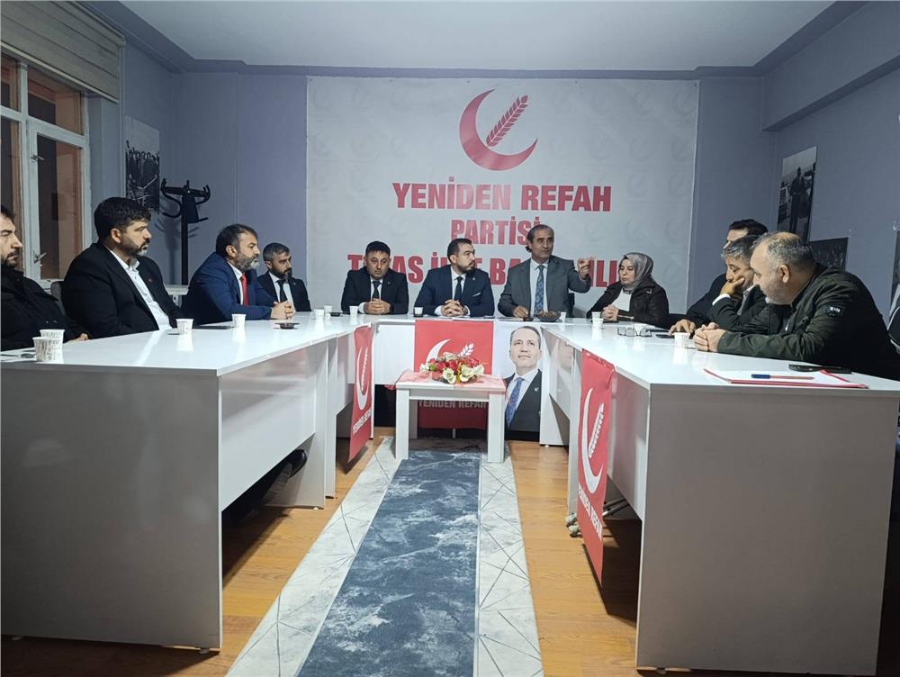 YRP Talas İlçe Divan toplantısı gerçekleştirildi