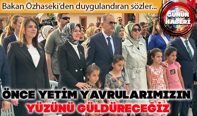 Gözyaşlarını sileceğiz, onları güldüreceğiz